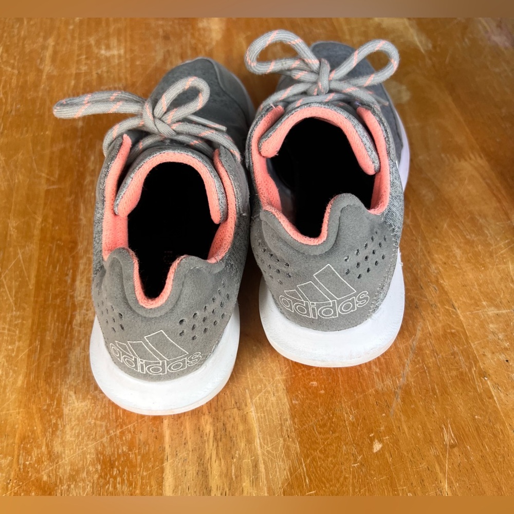Adidas Athleisure Sneakers Gray Coral Active Comfort W7 - Picture 6 of 6